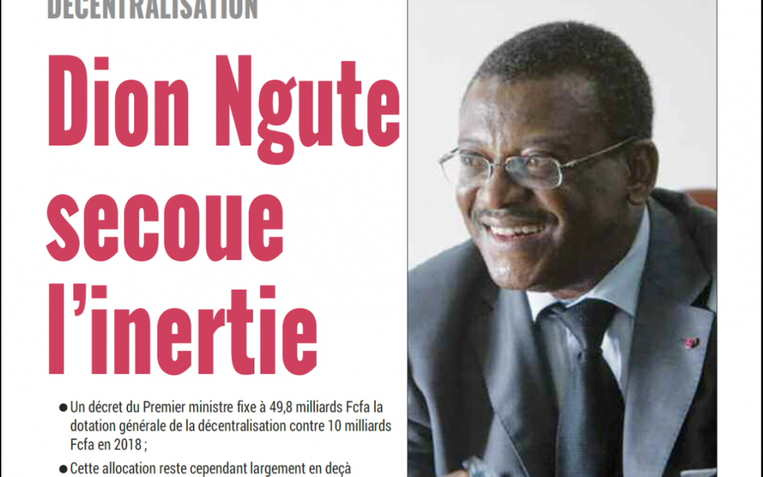 Cameroun : journal mutations du 25 Février 2019