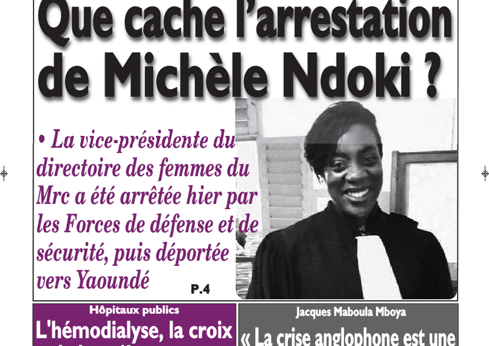 Cameroun: journal le messager du 27 février 2019