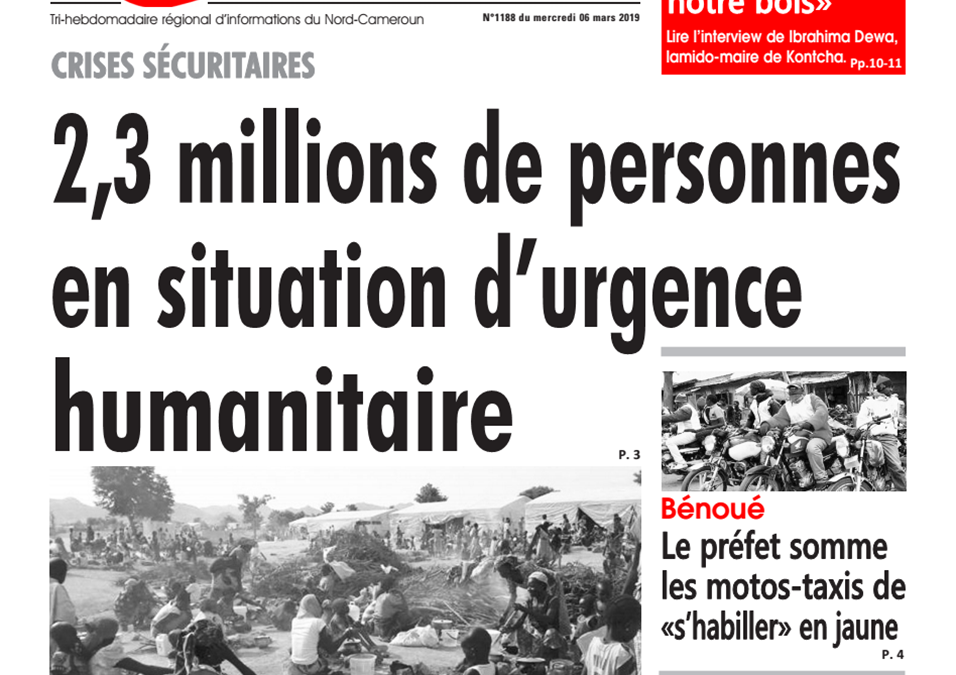 Cameroun: journal l’œil du sahel du 6 mars 2019