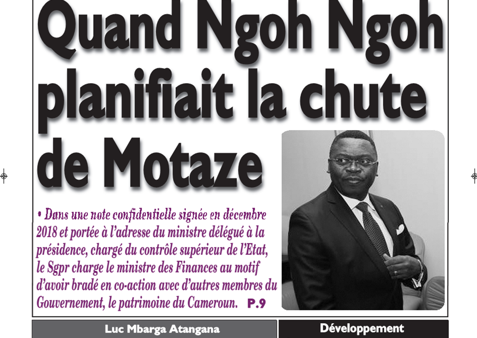 Cameroun: journal le messager du 7 mars 2019