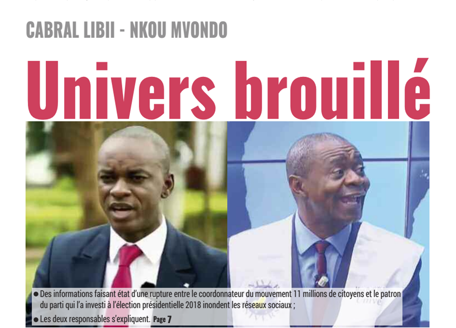 cameroun: journal mutations du 28 Février 2019