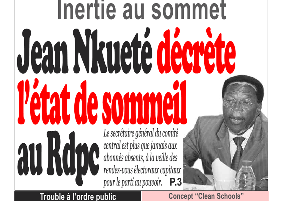 Cameroun : journal infomatin du du 27 Février 2019